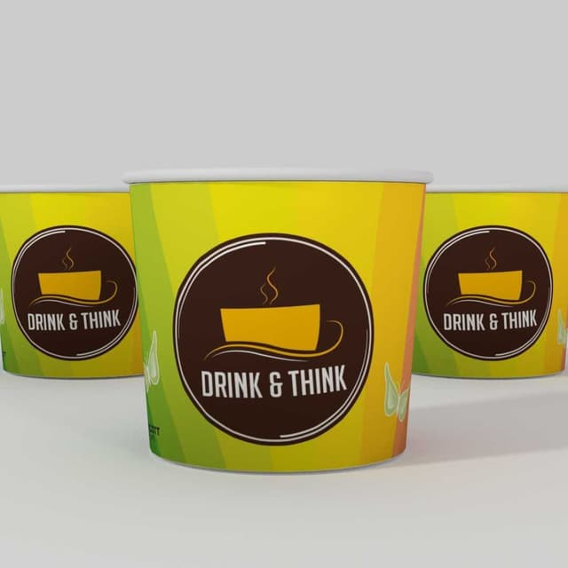 Paper Cups, 75ml Paper Cups