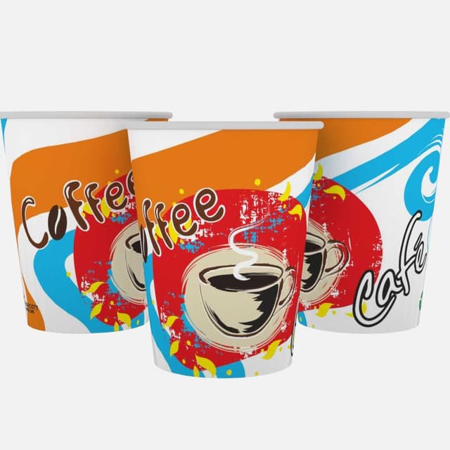 Paper Cups, 90ml Paper Cups