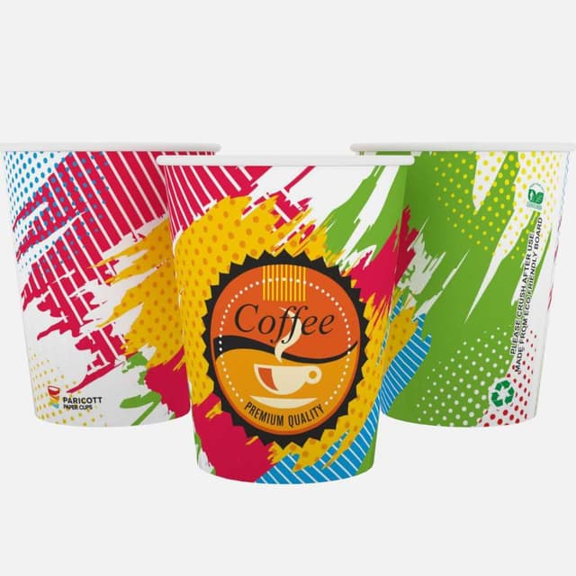 Paper Cups, 90ml Paper Cups