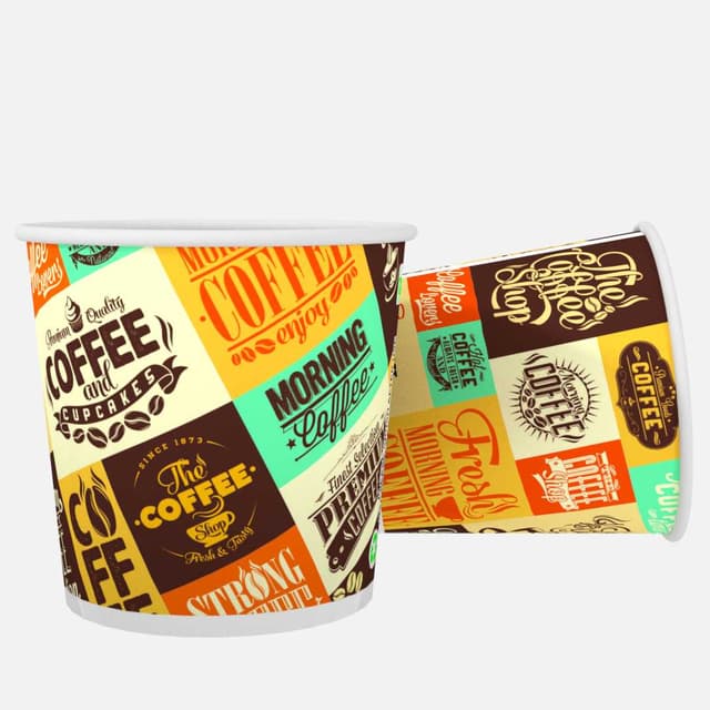 Paper Cups, 100ml SB Paper Cups